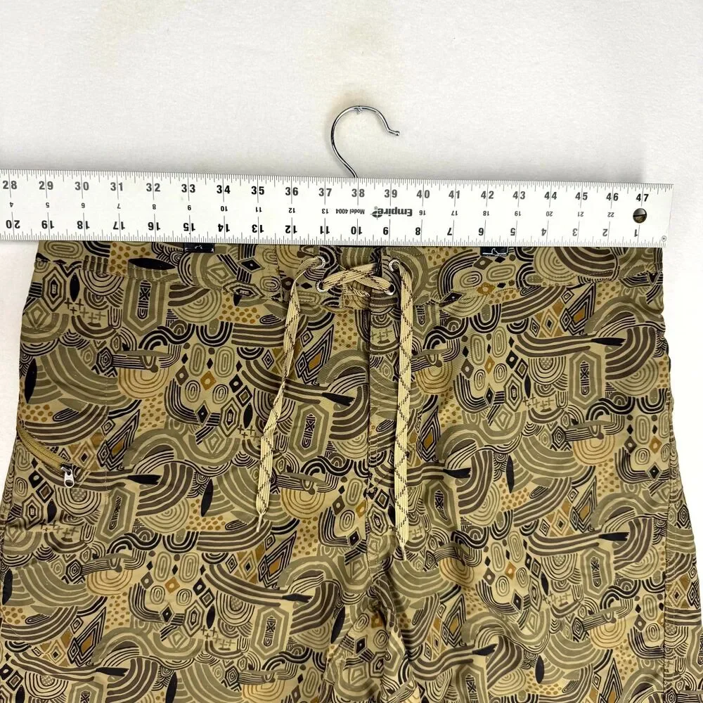 Patagonia Mens Swim Boardshorts‎ Green Brown Size 38